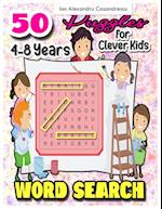 50 Word Search Puzzles 4-8 Years for Clever Kids