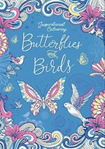 Inspirational Colouring: Butterflies and Birds