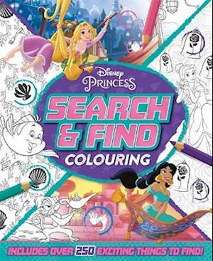 Disney Princess: Search & Find Colouring
