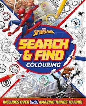 Marvel Spider-Man: Search & Find Colouring
