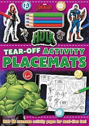 Marvel Avengers Hulk: Tear-Off Activity Placemats