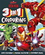 Marvel Avengers Iron Man: 3 in 1 Colouring