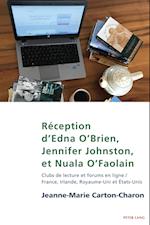 Réception d¿Edna O¿Brien, Jennifer Johnston, et Nuala O¿Faolain