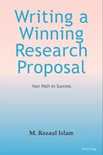 Writing a Winning Research Proposal