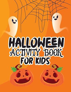 Halloween activity book for kids