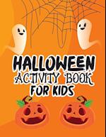 Halloween activity book for kids