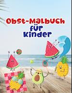 Obst-Malbuch für Kinder