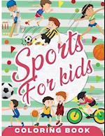 Sports Coloring Book for Kids