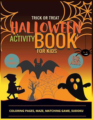 Halloween Activity Book for Kids