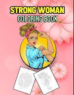 Strong Woman Coloring Book