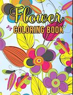 Flower Coloring Book