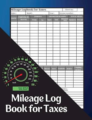 Mileage Log Book for Taxes