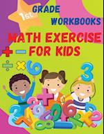 Math Exercise For Kids 1 St Grade Workbooks