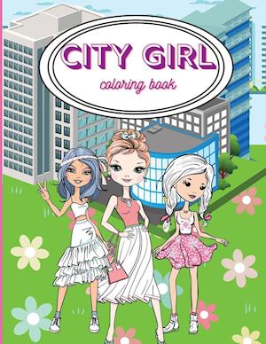 City Girls Coloring Book