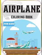 Airplane Coloring Book for Kids