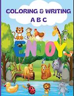 Coloring and Writing ABC for Kids