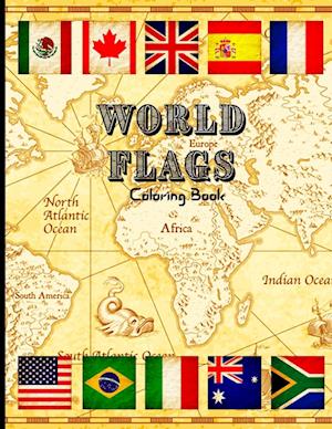 World Flags Coloring Book