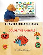 Learn Alphabet and Color the Animals