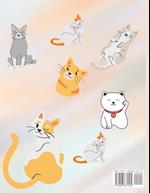 Katzen-Malbuch für Kinder