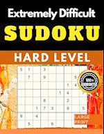 Extremely Difficult Sudoku Puzzles Book