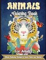 Animals Coloring Book For Adults