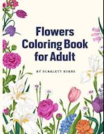Flowers Coloring Book for Adult