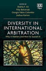 Diversity in International Arbitration