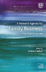 A Research Agenda for Family Business