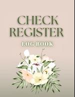 Check Register: Bookkeeping and Accounting Ledger Book for Tracking of Payments, Deposits, and Finances for Small Businesses and Personal Checkbooks (