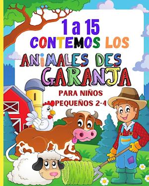 1a15 contemos los animales de la granja para niños de 2 a 4 año