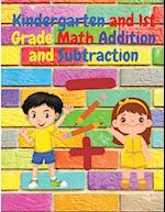 Kindergarten and 1st Grade Math Addition and Subtraction: Tracing Numbers, Counting, Count how Many, Missing Numbers, Tracing, and More! 