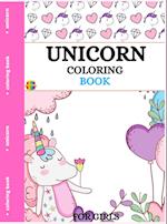 Unicorn Coloring Book : Cute Coloring Pages for Little Girls 