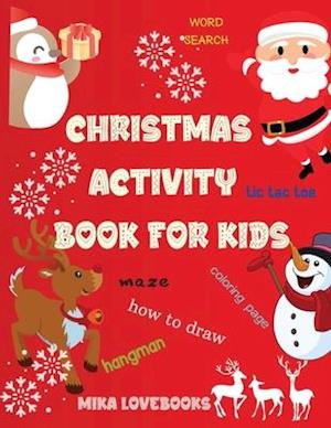 CHRISTMAS ACTIVITY BOOK FOR KIDS