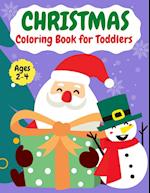 Christmas coloring book for Toddlers|Ages 2-4
