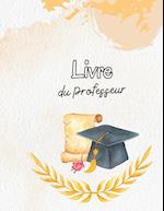 Registre des présences du Professeur