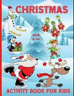 Christmas Activity book for kids ages 6-12