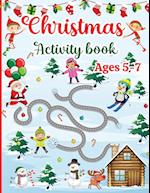 Christmas Activity Book for Kids Ages 5-7