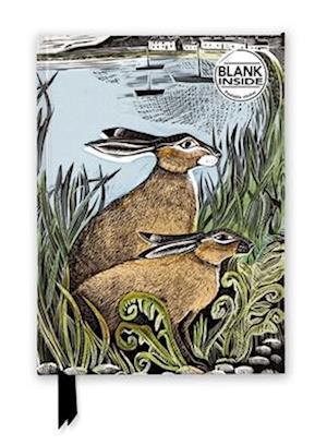 Angela Harding: Rathlin Hares (Foiled Blank Journal)