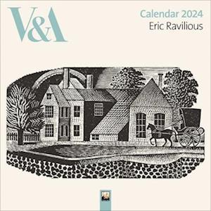 V&A: Eric Ravilious Wall Calendar 2024 (Art Calendar)