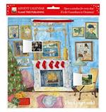 The Courtauld: Decorated for Christmas Advent Calendar (with stickers)