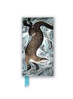 Angela Harding: Fishing Otter (Foiled Slimline Journal)