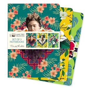 Frida Kahlo Set of 3 Standard Notebooks