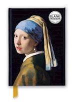 Johannes Vermeer: Girl with a Pearl Earring (Foiled Blank Journal)