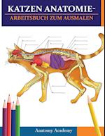 Katzen AnatomieArbeitsbuch zum Ausmalen