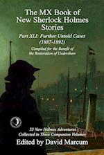 The MX Book of New Sherlock Holmes Stories Part XLI