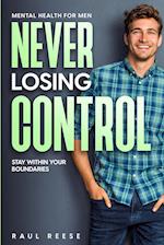 Mental Health For Men: Never Losing Control - Stay Within Your Boundaries 