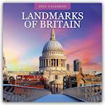 Landmarks of Britain - Sehenswürdigkeiten Großbritanniens 2025 - 16-Monatskalender