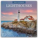 Lighthouses - Leuchttürme 2025 - 16-Monatskalender