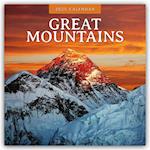 Great Mountains 2025 Square Wall Calendar