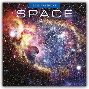 Space 2025 Square Wall Calendar